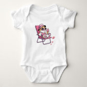 Baby cat eat ice cream romper (Voorkant)