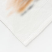 Baby Cat Fleece Deken (Hoek)