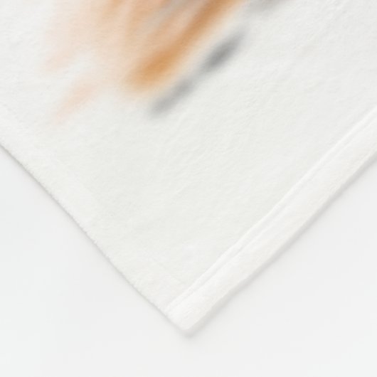 Baby Cat Fleece Deken (Hoek)