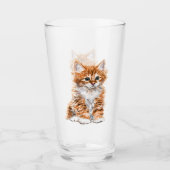 Baby Cat Glass Glas (Voorkant)