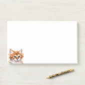 Baby Cat Post het Opmerkingen Post-it® Notes (Op bureau)