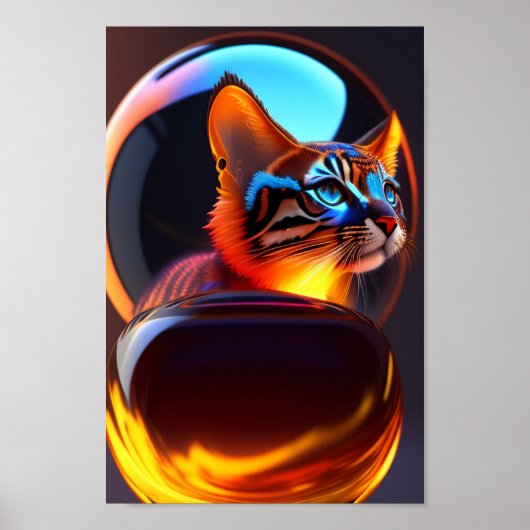 Baby Cat Poster (Voorkant)