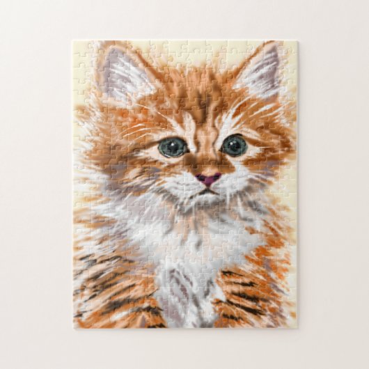 Baby Cat Puzzle Little Pet Legpuzzel (Verticaal)