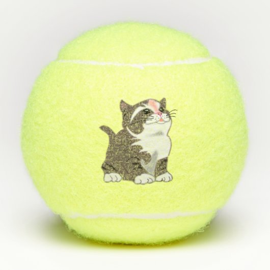 Baby Cat Tennisballen (Voorkant)