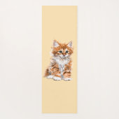 Baby Cat Yoga Mat - Kies kleuren (Achterkant)