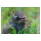 Baby Cedar Waxing Fledgling Bird Animal Snijplank (Voorkant)
