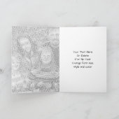 Baby Cedar Waxwing Bird Nature Photo  Kaart (Binnen)