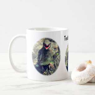 Baby Cedar Waxwing Bird Personalized Natuur Koffiemok