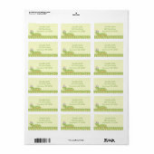 Baby Centipede Etiket (Full Sheet)