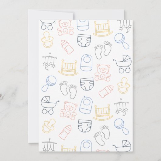 Baby centraal kaart (Achterkant)