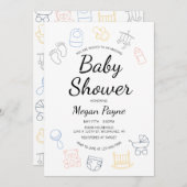 Baby centraal kaart (Voorkant / Achterkant)