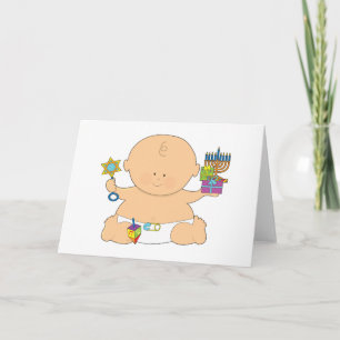 Baby Chanoeka Feestdagen Kaart