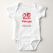 Baby CHD Warrior Princess Romper (Voorkant)