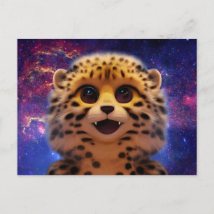 Baby Cheetah Briefkaart