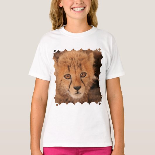 Baby Cheetah Kind T-Shirt (Voorkant)