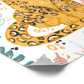 Baby Cheetah Nursery Poster (Hoek)