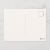 Baby Cheetah Portret Briefkaart (Achterkant)