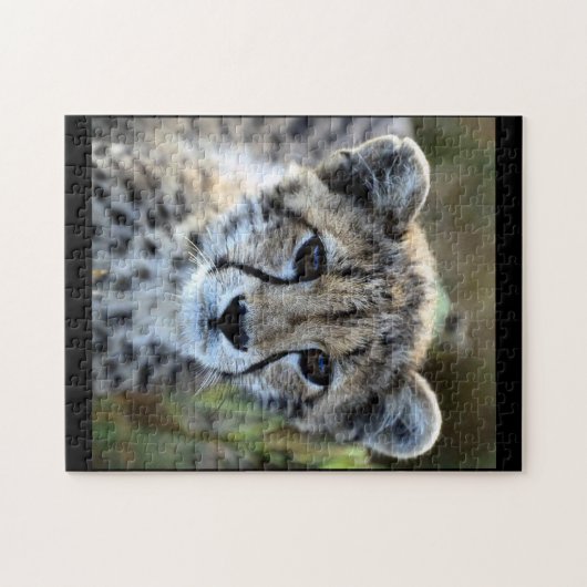 Baby Cheetah Puzzle Legpuzzel (Horizontaal)