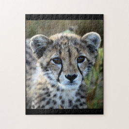 Baby Cheetah Puzzle Legpuzzel