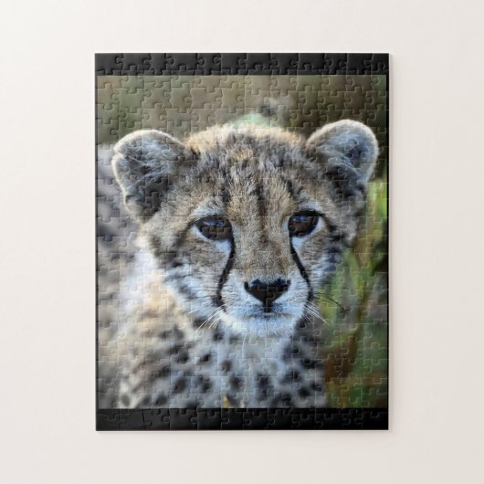 Baby Cheetah Puzzle Legpuzzel (Verticaal)