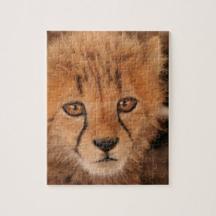 Baby Cheetah Puzzle Legpuzzel