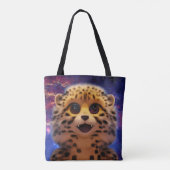Baby Cheetah Tote Bag (Achterkant)