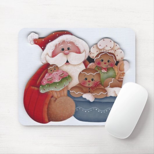 Baby Chef Bakkerbakkers voor Santa en Gingerbrood Muismat (Met muis)