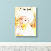 Baby Chef Wrapped Canvas (Insitu (Houten vloer))