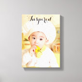Baby Chef Wrapped Canvas (Voorkant)