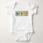 Baby chemie romper (Voorkant)