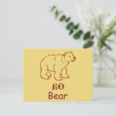 Baby Cherokee Beer Briefkaart (Staand voorkant)