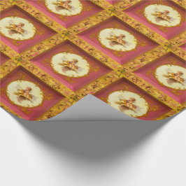 Baby Cherub Holiday Joy Cadeaupapier
