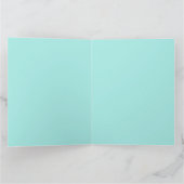 Baby Cherub met bloemen Kaart (Binnen)