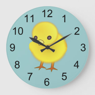 Baby Chick Animal Wall klok