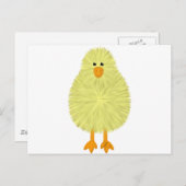 Baby Chick Briefkaart (Voorkant / Achterkant)