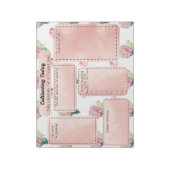 Baby Chick Fresh Spring Mindset Daily Intention Notitieblok (Linkerzijde)