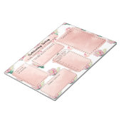 Baby Chick Fresh Spring Mindset Daily Intention Notitieblok (Schuin)