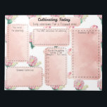 Baby Chick Fresh Spring Mindset Daily Intention Notitieblok<br><div class="desc">Start your day by planting the right thoughts. The Cultivating Today Tear-Off Notepad is a daily mindset tool designed to help you clear mental clutter, focus your intentions, and intentionally cultivate the life you want to grow. Inspired by the rhythms of nature and the practice of tending a garden, this...</div>