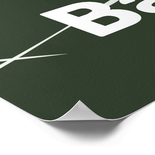 Baby Chick Green Kitchen Wall Art Poster (Hoek)