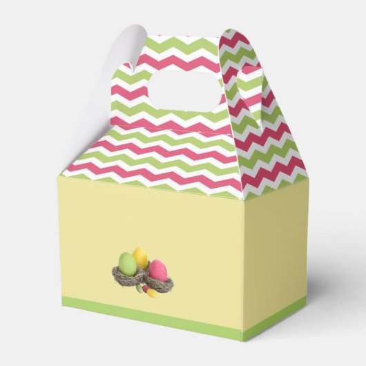 Baby Chick Happy Paasfeest Bedankdoosjes (Achterkant)