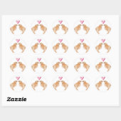 Baby Chick Liefde Sticker (Vel)