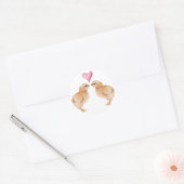 Baby Chick Liefde Sticker (Envelop)