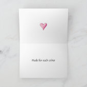 Baby Chick Love Kaart (Binnen)