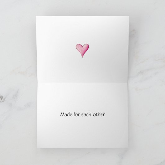 Baby Chick Love Kaart (Binnen)