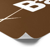 Baby Chick Oranje Kitchen Wall Art Poster (Hoek)