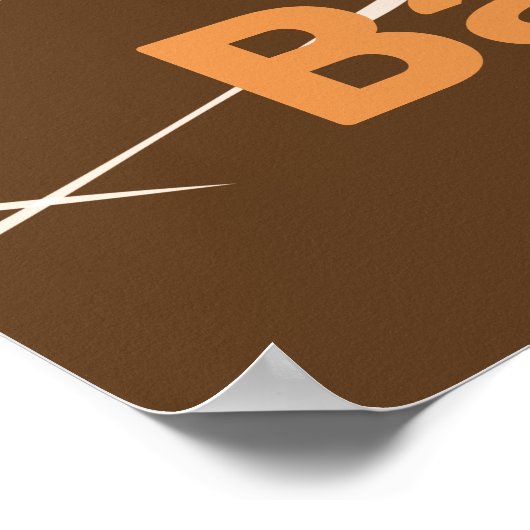 Baby Chick Sandy-Oranje Kitchen Poster afdrukken (Hoek)