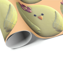 Baby chick schattig geel en roze kip girly