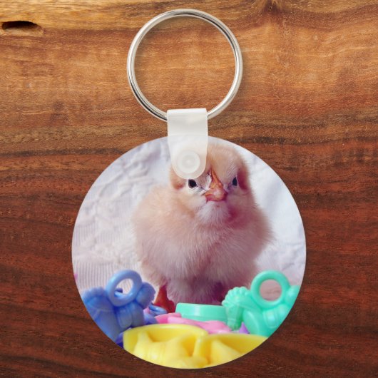 Baby Chick Sleutelhanger (Achterkant)