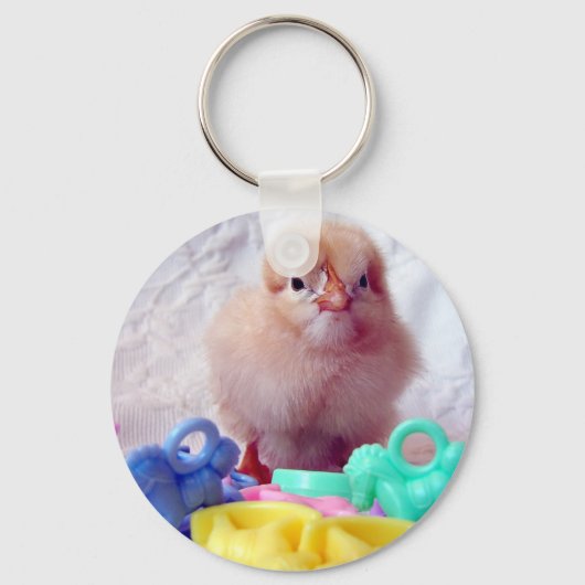 Baby Chick Sleutelhanger (Achterkant)