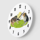 Baby Chick Trio Large Clock Grote Klok (Hoek)